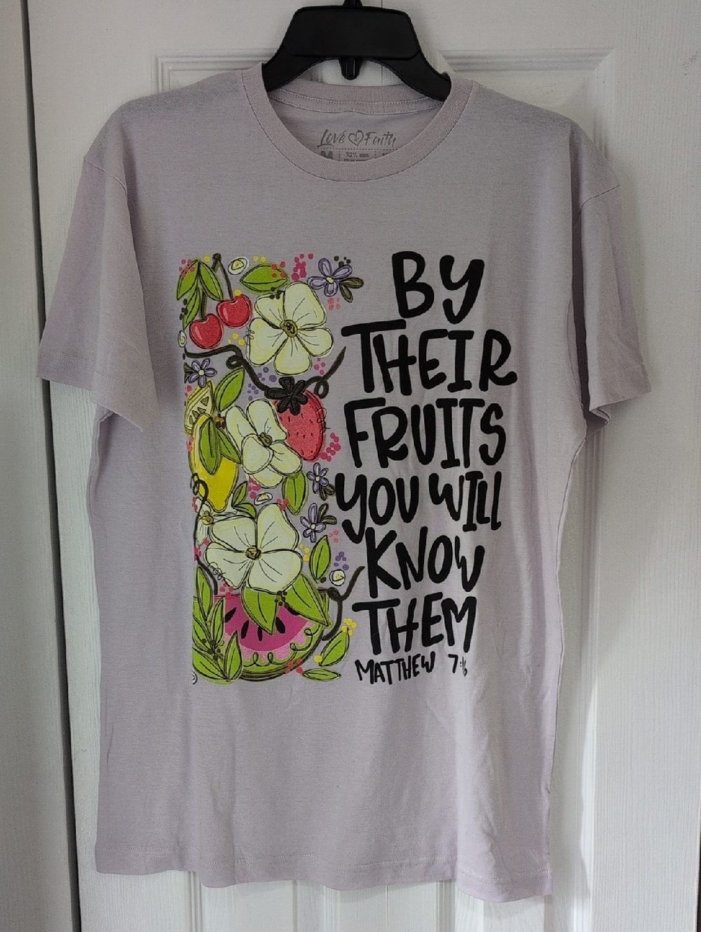 NWOT Love In Faith Graphic Tee